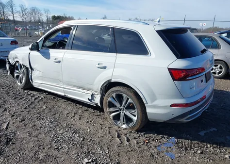 2020 Audi Q7 Prestige 55 Tfsi Quattro Tiptronic из США, поврежденный, VIN WA1VXAF78LD007992